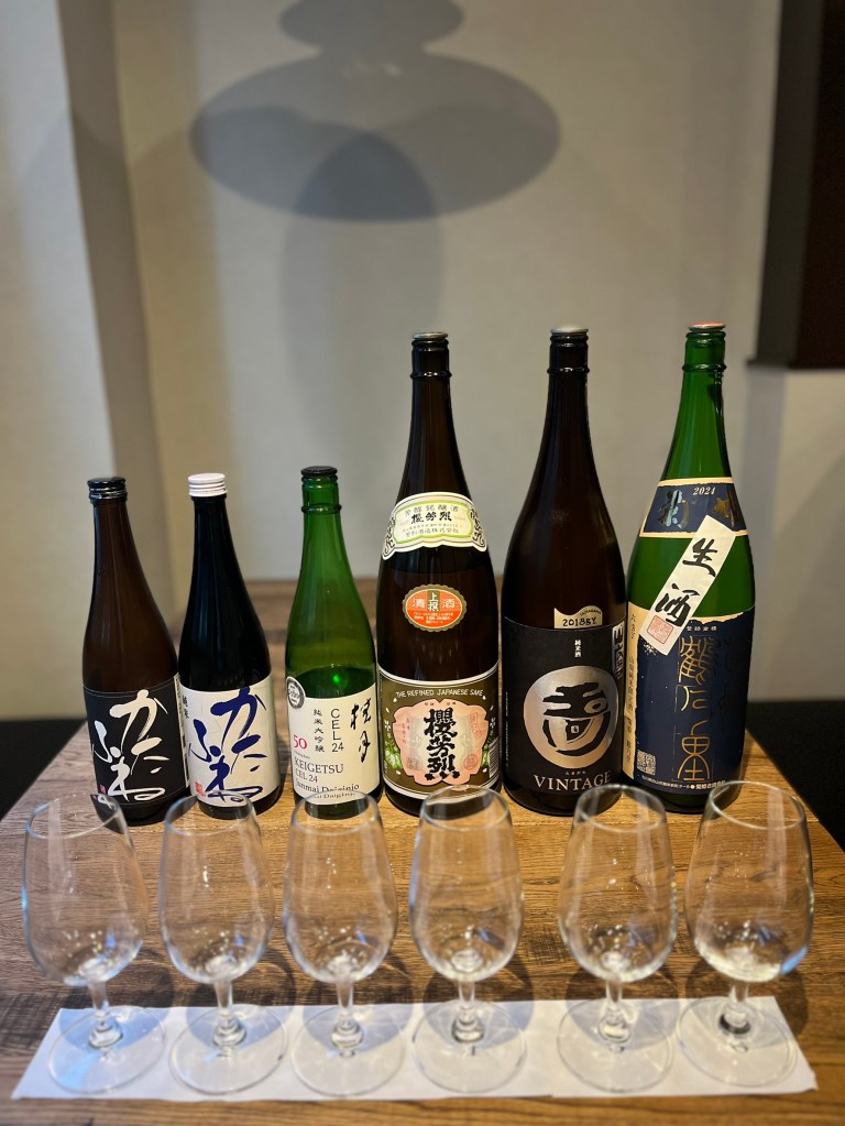 日本酒　飲み比べ